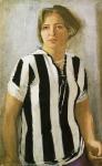 Самохвалов А.Н. Девушка в футболке. 1931-1932